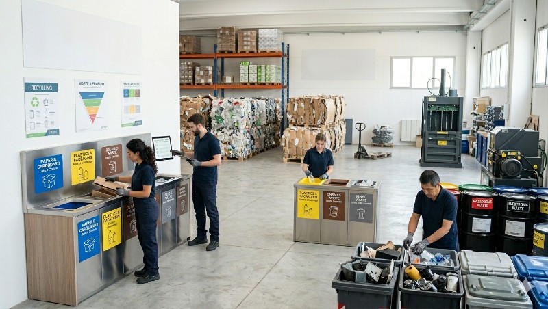 Gestione dei rifiuti in azienda: da obbligo normativo a vantaggio competitivo