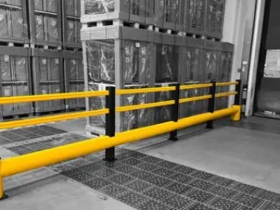 Barriere di protezione industriali per la sicurezza del magazzino