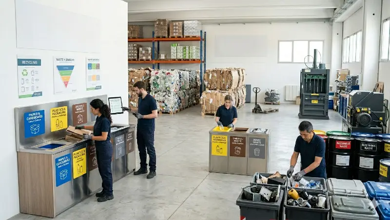 Gestione dei rifiuti in azienda: da obbligo normativo a vantaggio competitivo