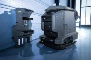 Robot lavasciuga pavimenti industriale per la pulizia professionale