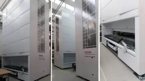 magazzino automatico verticale