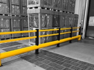 Barriere di protezione industriali per la sicurezza del magazzino