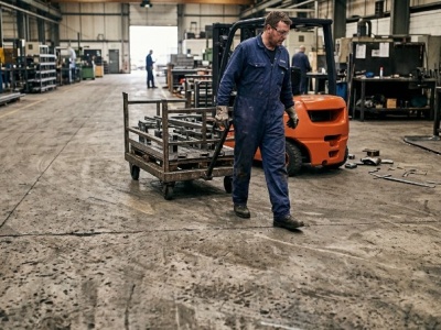 Pavimenti industriali sempre sporchi? Le 5 cause che rallentano la produttività